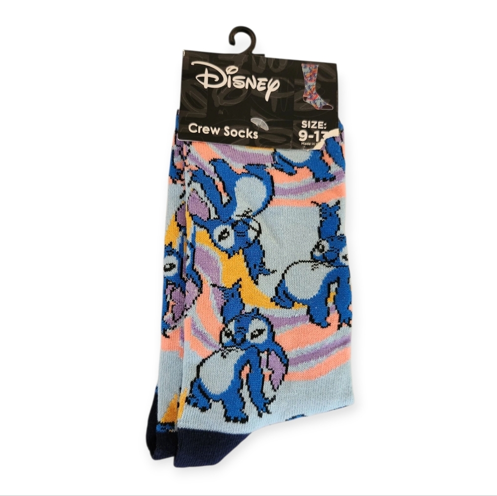 Disney's Stitch Crew Socks Adult's - (Size 9-13)